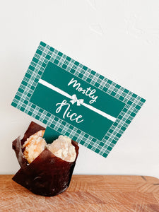 Christmas Charcuterie/Grazing Board Food Tags